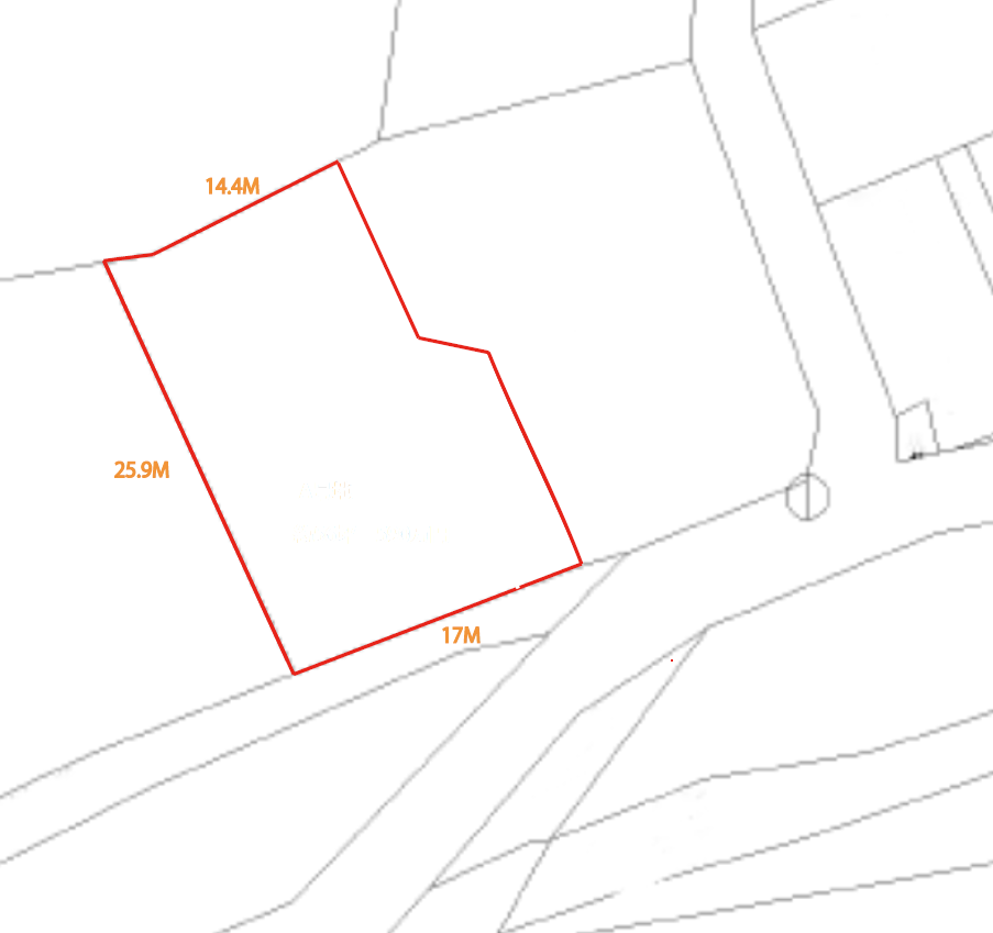 東仲宗根添　旧宮原小学校近く 126坪　