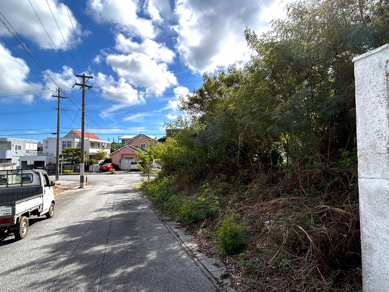 平良下里　大原南公園大通り沿いの角地　約133坪　宅地