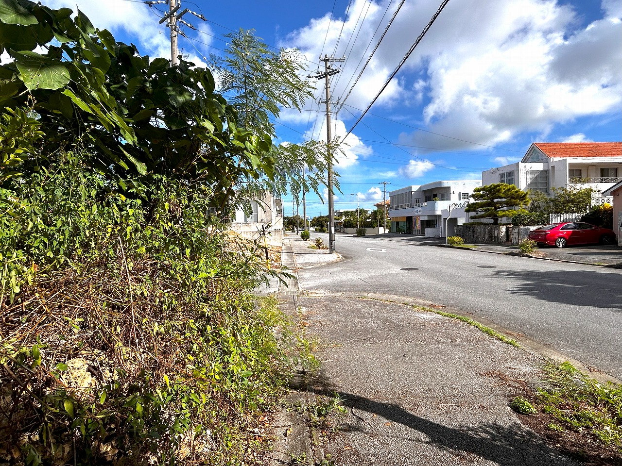 平良下里　大原南公園大通り沿いの角地　約133坪　宅地