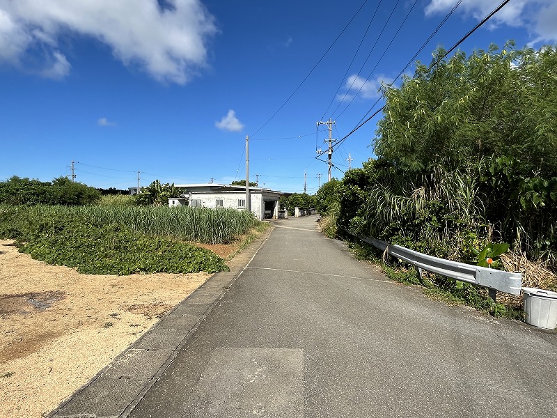 城辺友利 海と夕陽が見える高台　245坪　畑