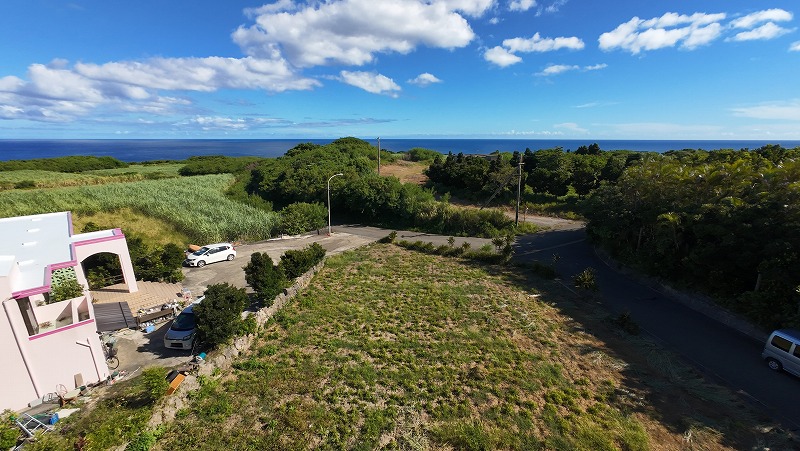 城辺友利 海と夕陽が見える高台　245坪　畑