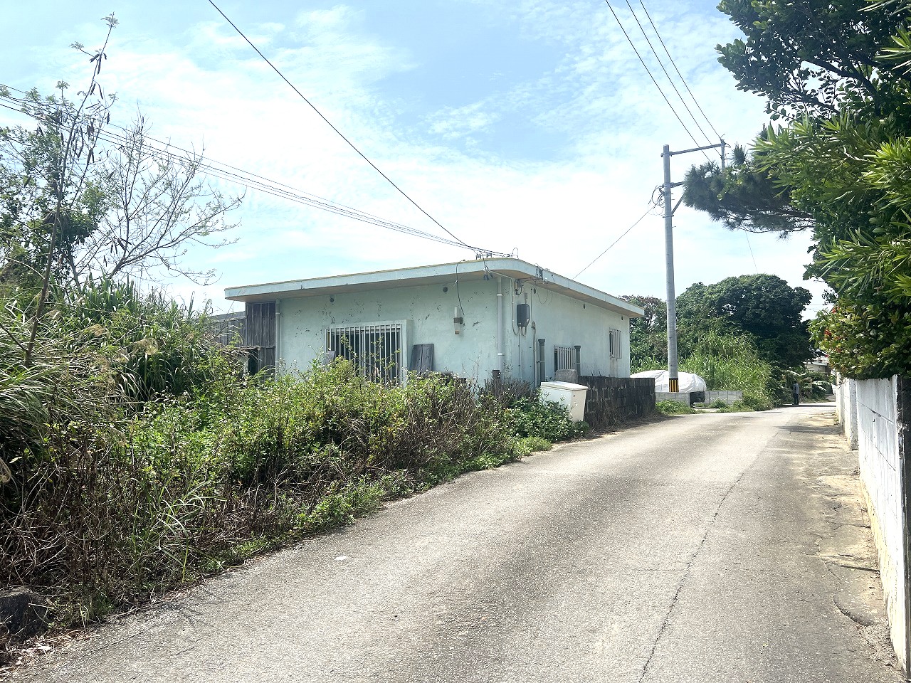 松原の古屋あり　約116坪　宅地