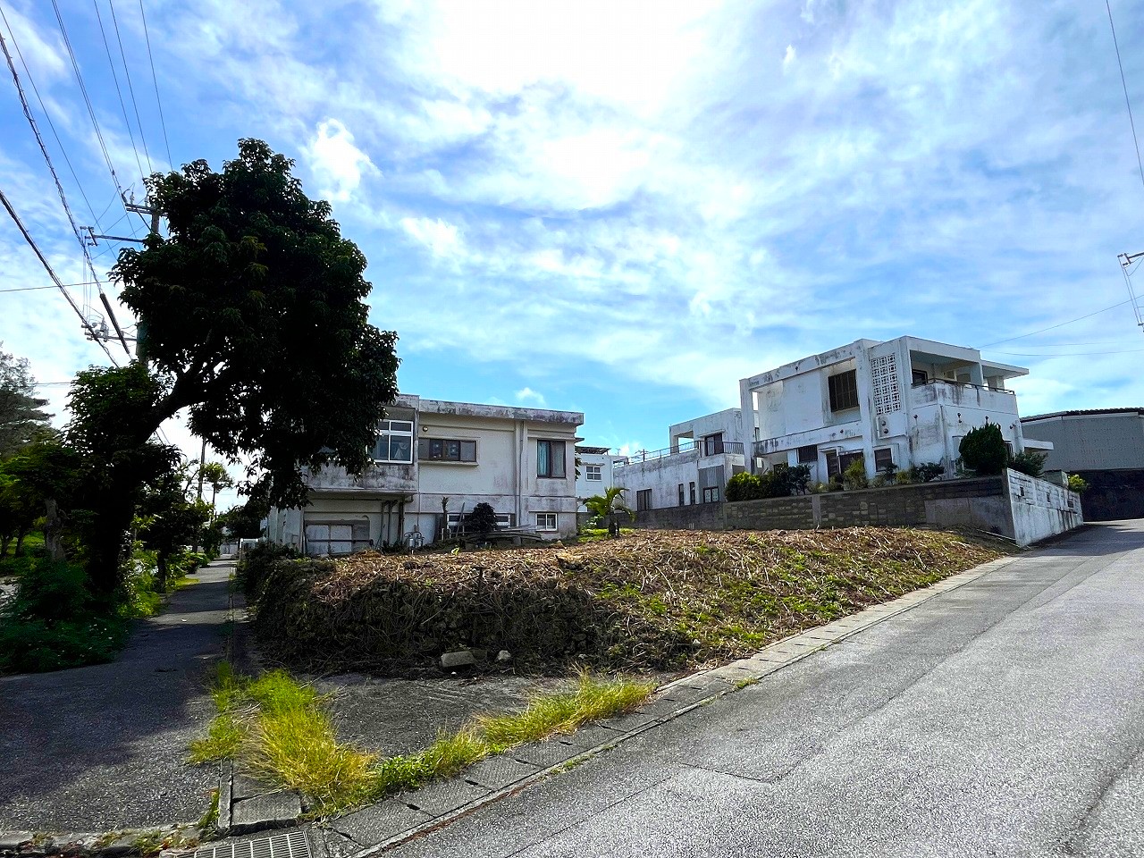 平良下里　大原南公園大通り沿いの角地　約133坪　宅地
