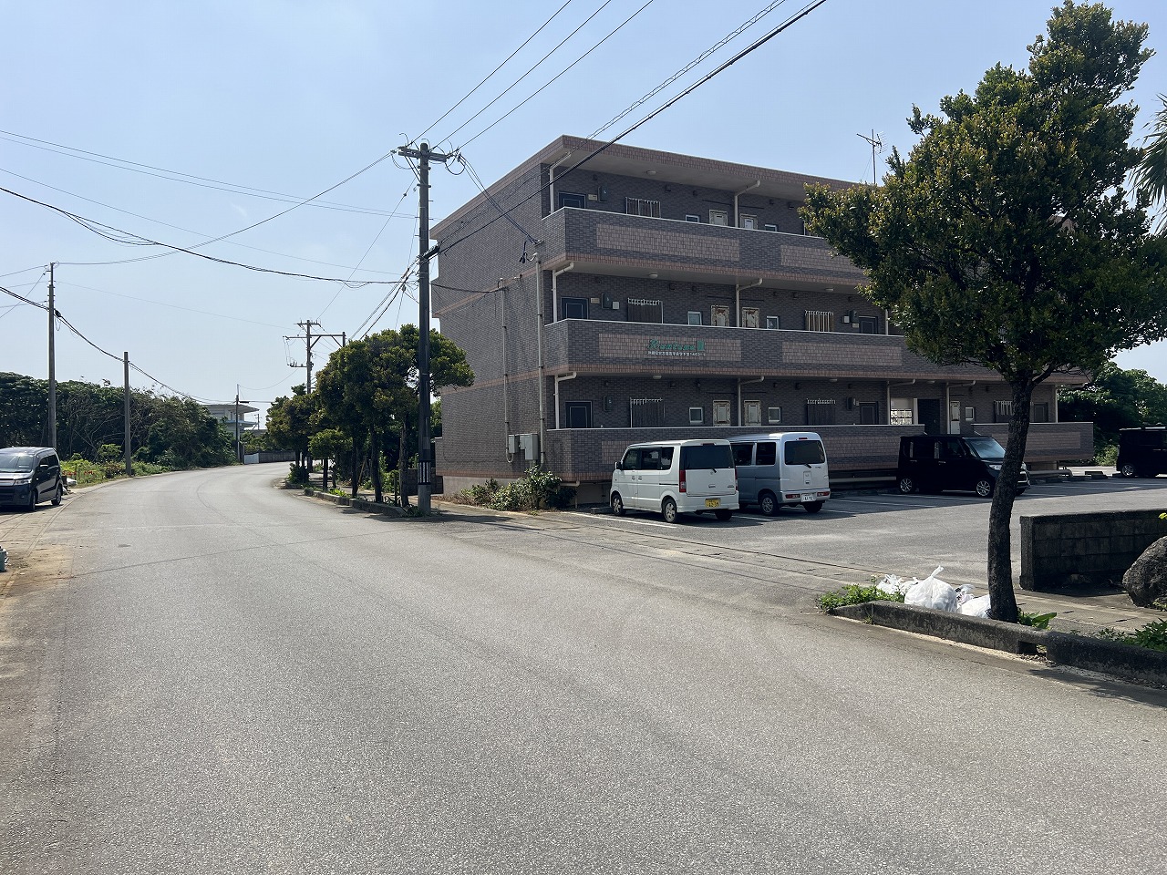 平良下里腰原アパート用地　約294坪　畑