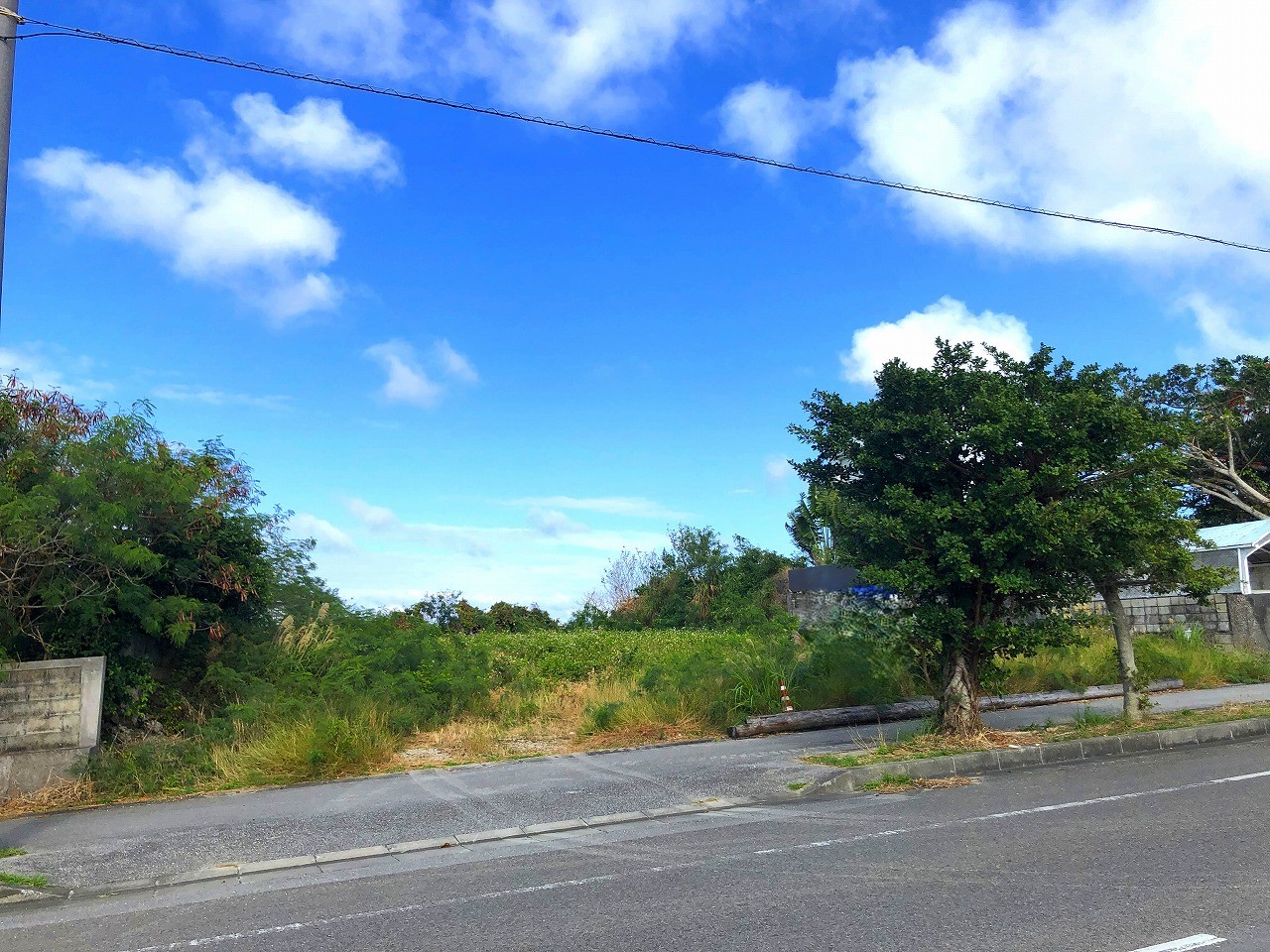 久貝の高台から海と宮古島を一望できる　約312坪　原野