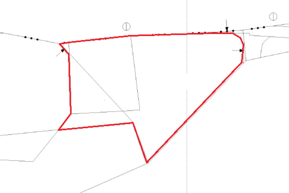 平良島尻　市道沿いの角地　約475坪　畑
