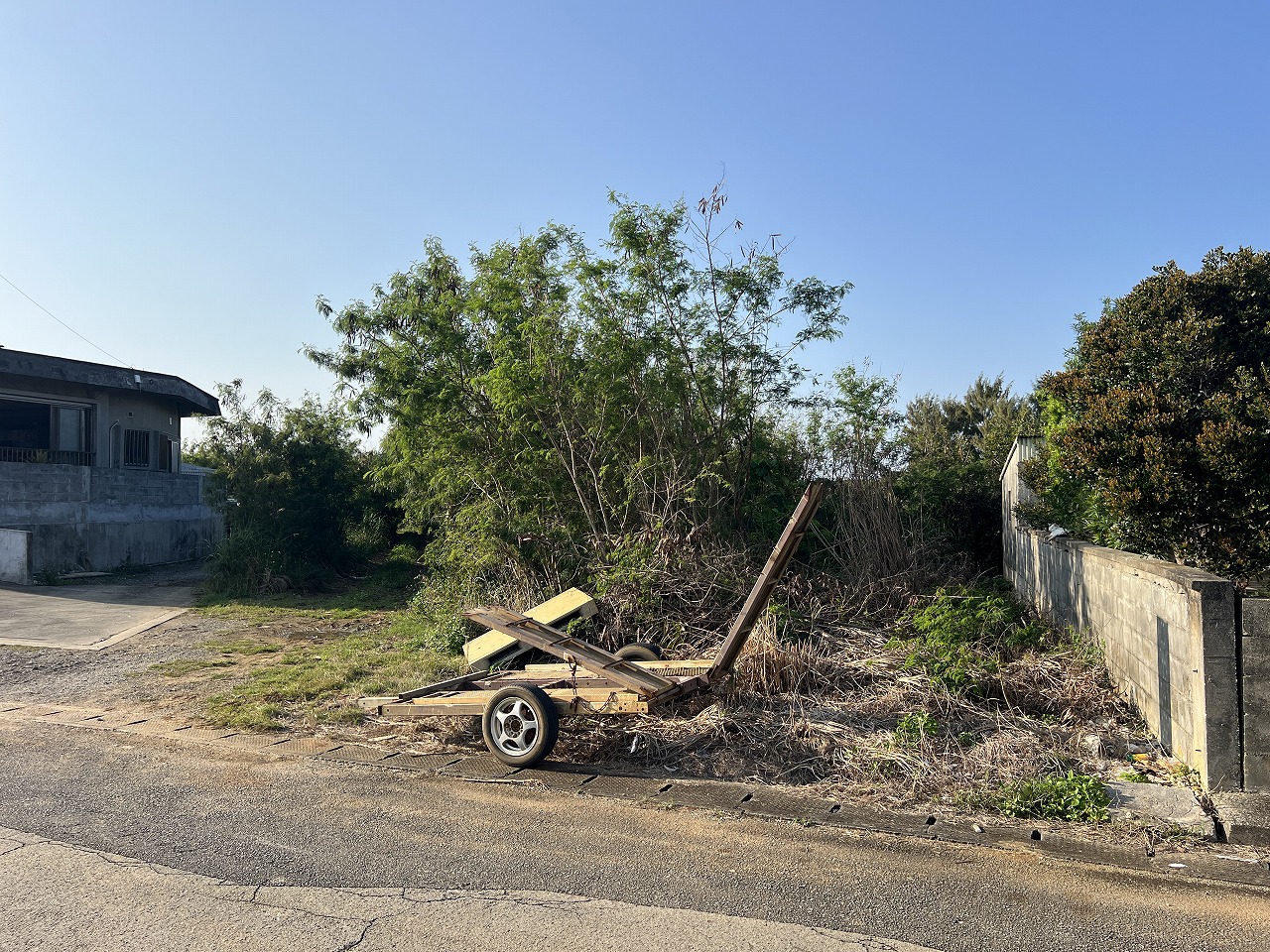 伊良部国仲　のんびりと暮らす　約270坪　原野