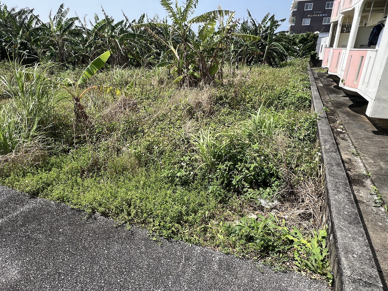 平良下里腰原アパート用地　約294坪　畑