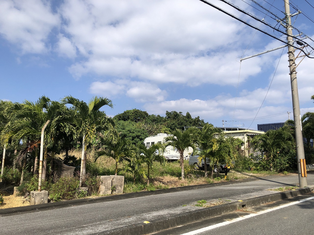 東仲宗根添・旧宮原小学校近くの静かな　約120坪　宅地