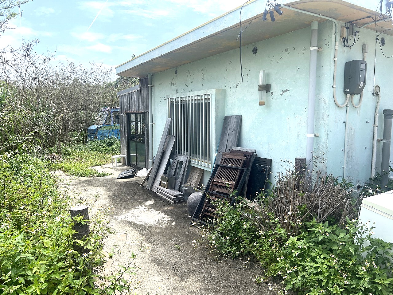 松原の古屋あり　約116坪　宅地