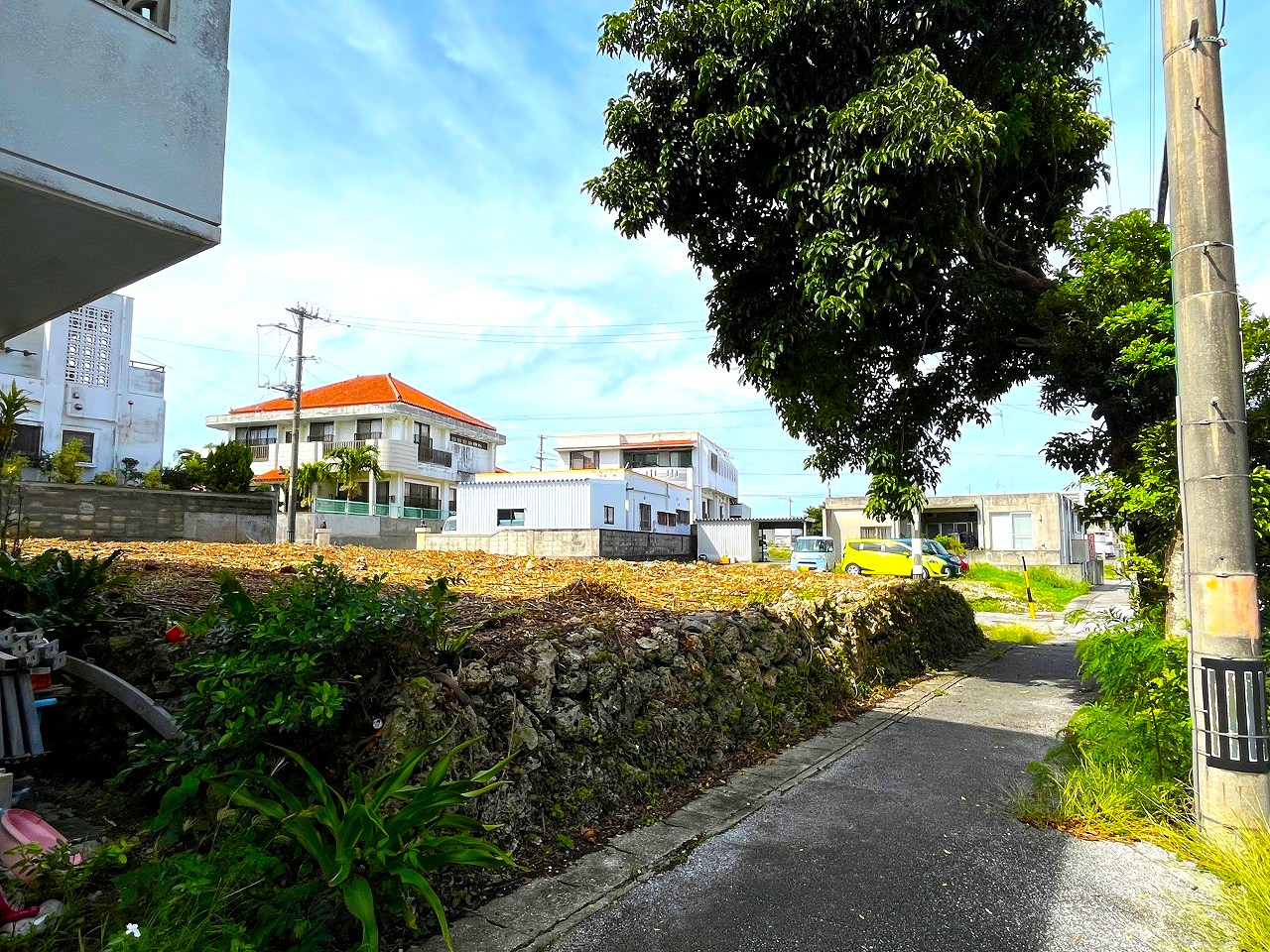 平良下里　大原南公園大通り沿いの角地　約133坪　宅地