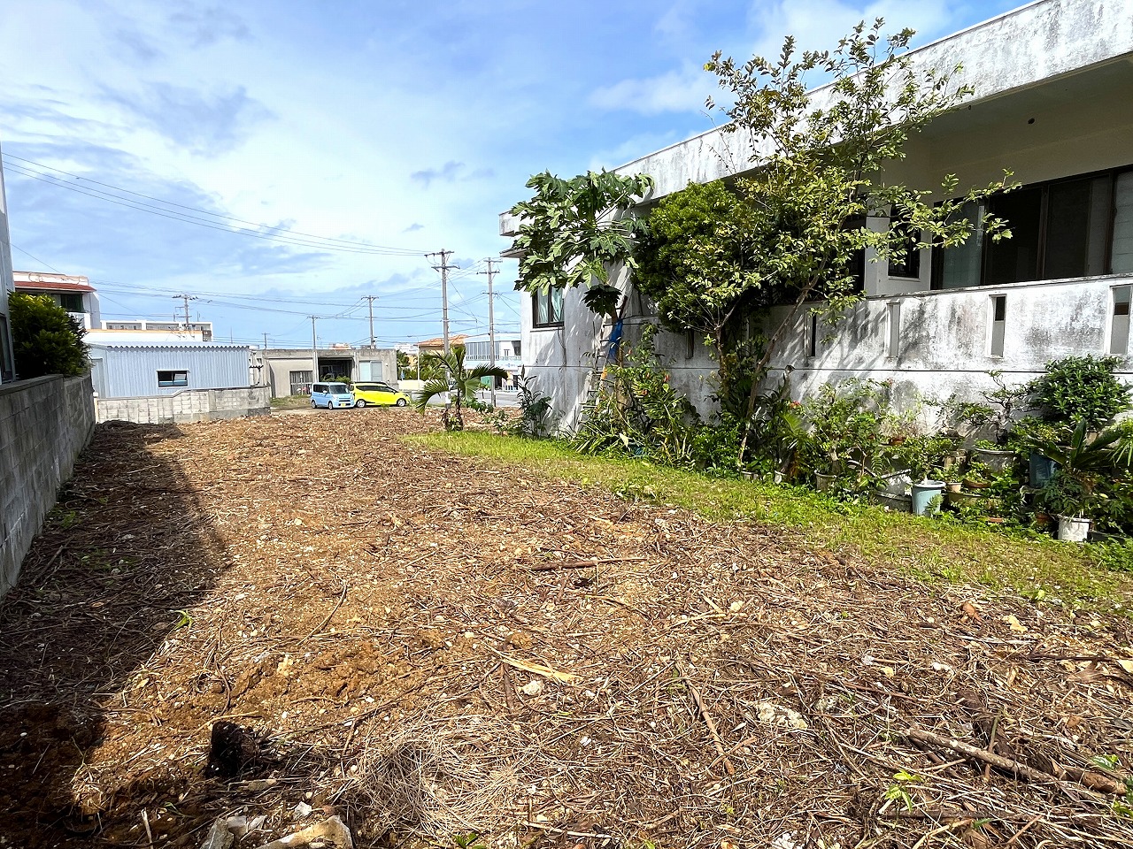 平良下里　大原南公園大通り沿いの角地　約133坪　宅地