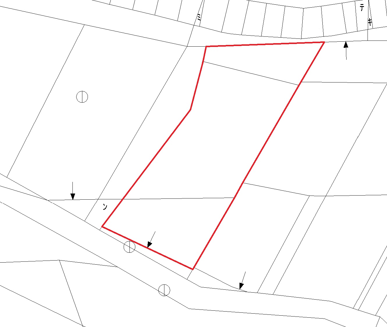 久貝の高台から海と宮古島を一望できる　約312坪　原野