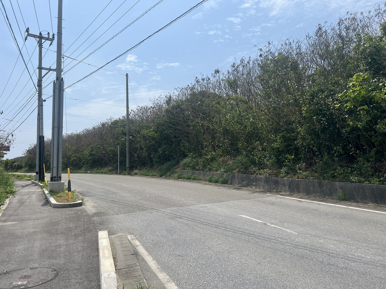 伊良部大橋からすぐ 海が一望できる土地　約721坪　原野