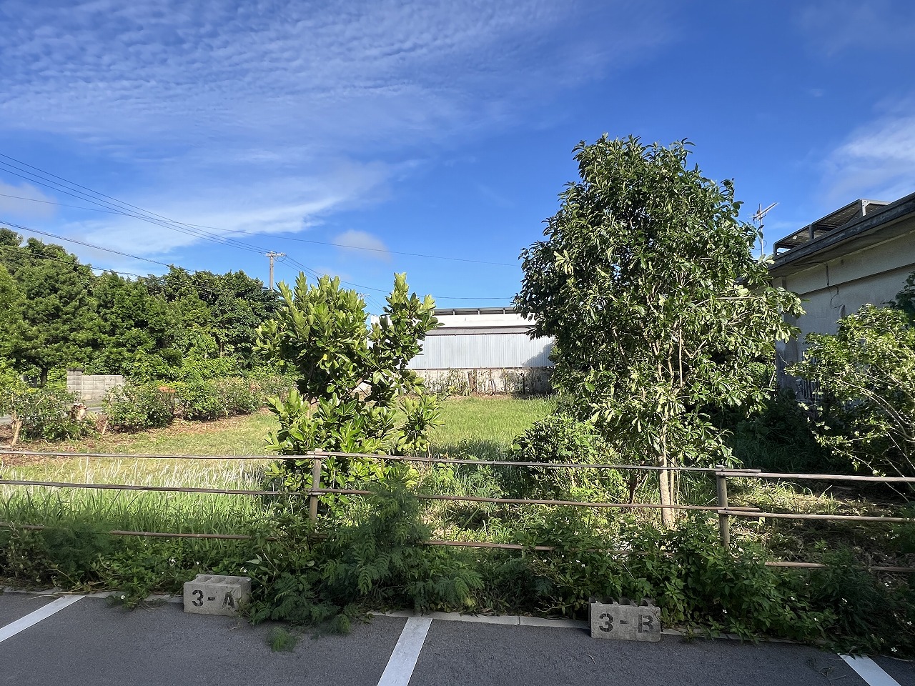 下里七原の間口が広い 134坪 宅地