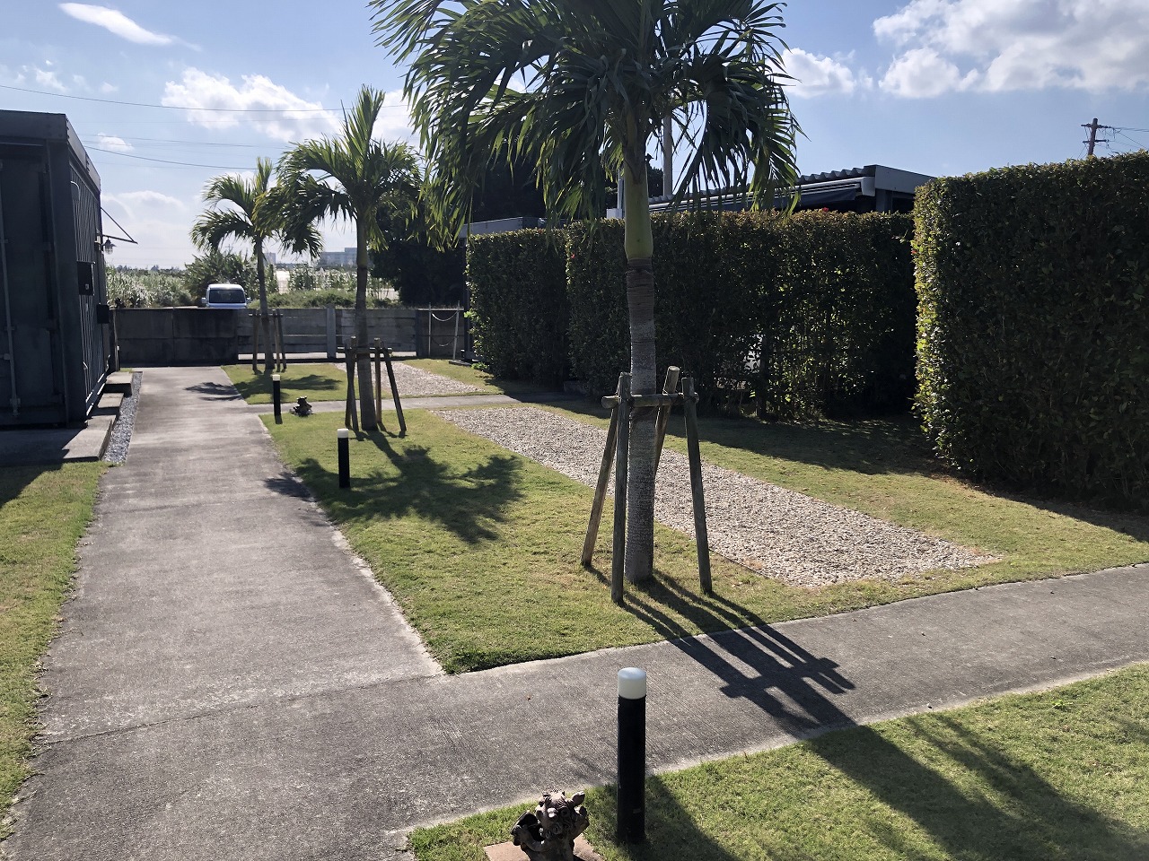 下地与那覇ヴィラ 軽量鉄骨造 ヴィラ3棟＋管理棟