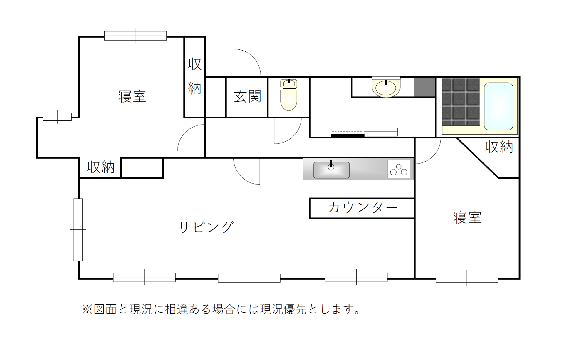 平良西里　ラブニール7階　約71㎡
