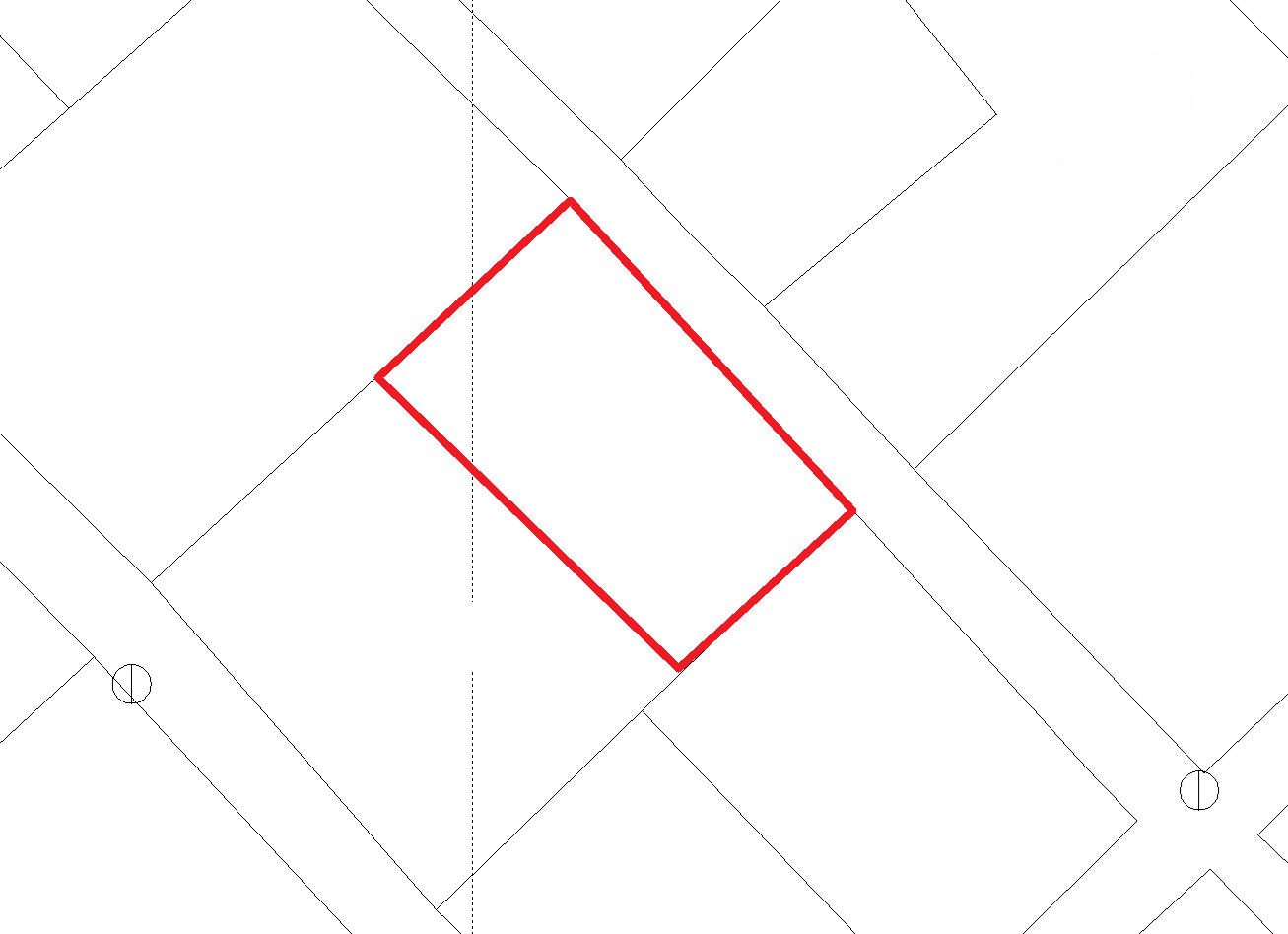 下里七原の間口が広い 134坪 宅地