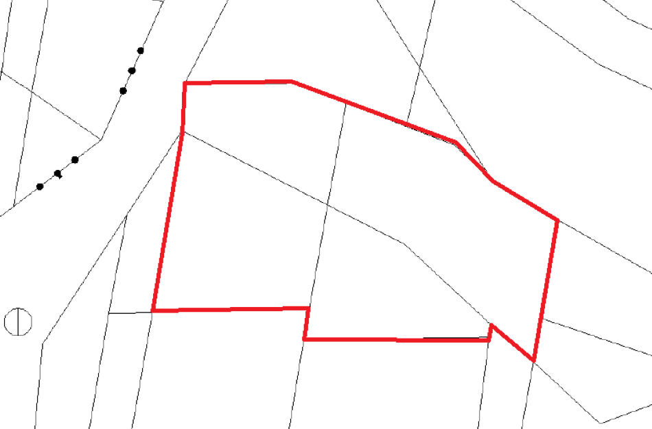 平良西仲宗根　県道83号線沿い　約194坪　雑種地