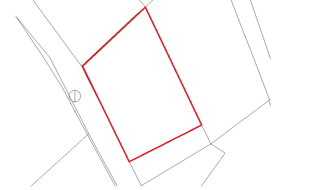 西仲宗根市民球場近く 約140坪 古家あり