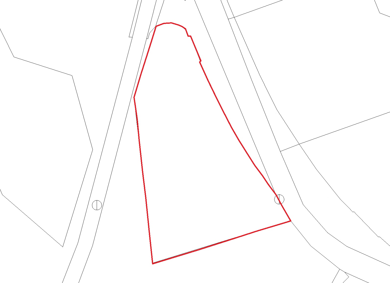 平良狩俣 海を望む角地 約405坪 原野