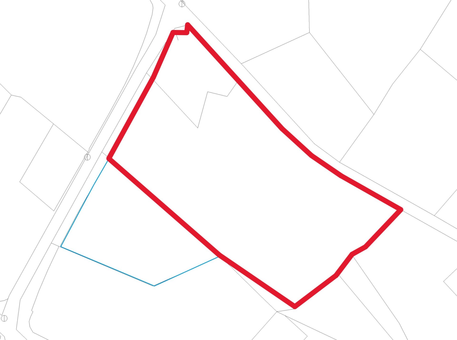城辺福里 約1,611坪 原野・畑 古屋あり
