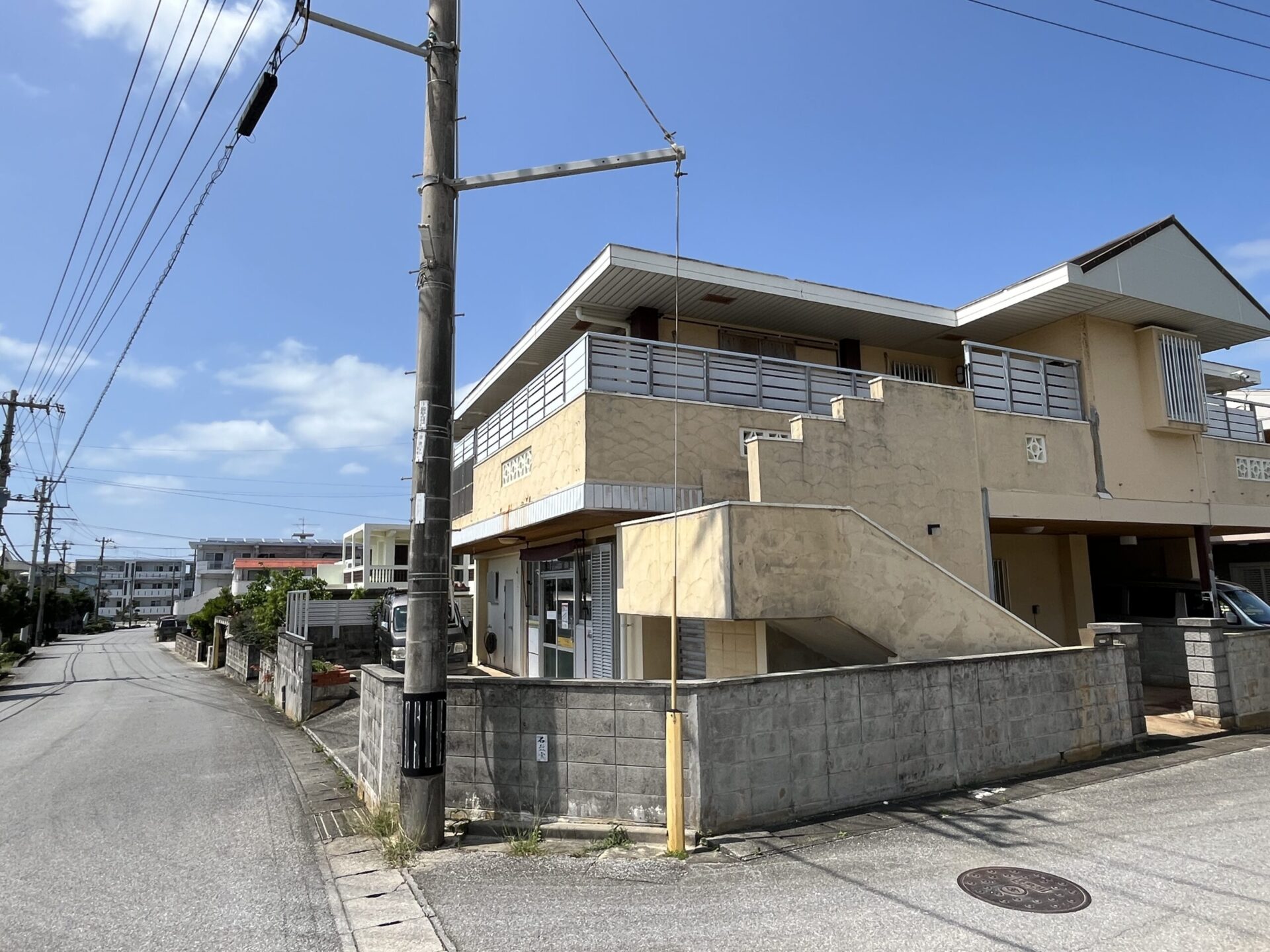 平良西里 ジャンジャンの通り 1F事務所・2F住居 建物68坪 土地80坪