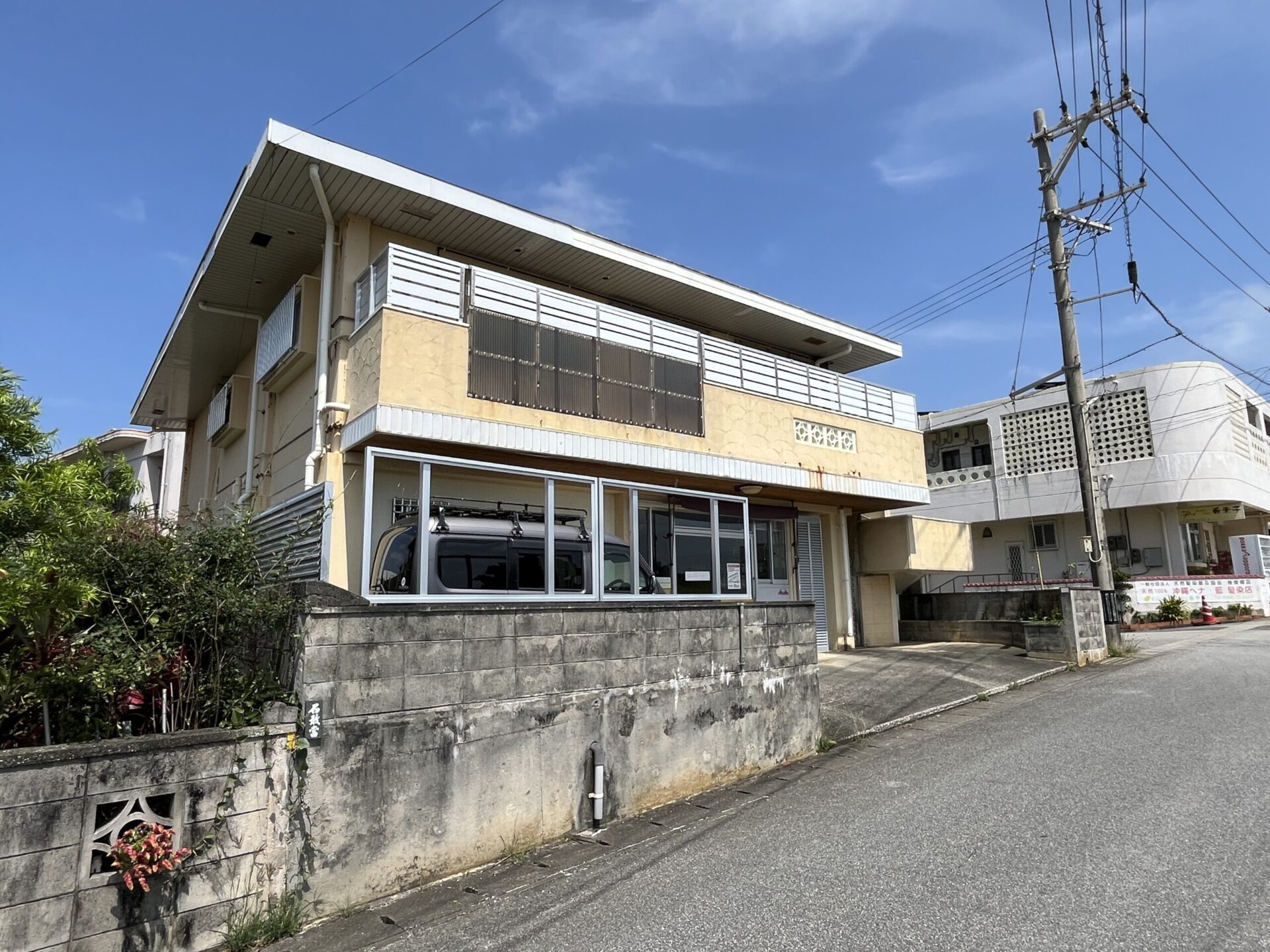 平良西里 ジャンジャンの通り 1F事務所・2F住居 建物68坪 土地80坪