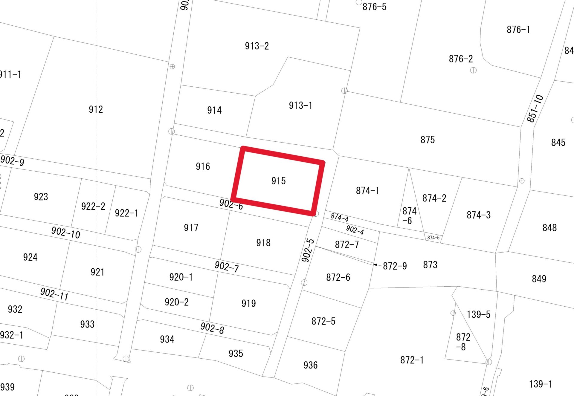 石垣市野底の兼城公民館近く　227坪