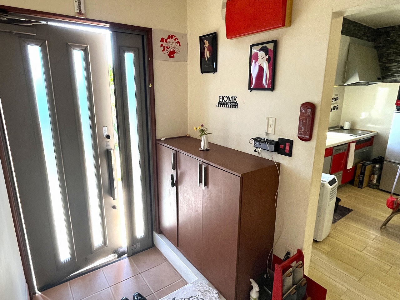 下地与那覇 来間大橋近く　RCB造平屋建/2世帯＋離れ 建物34.5坪 土地300坪