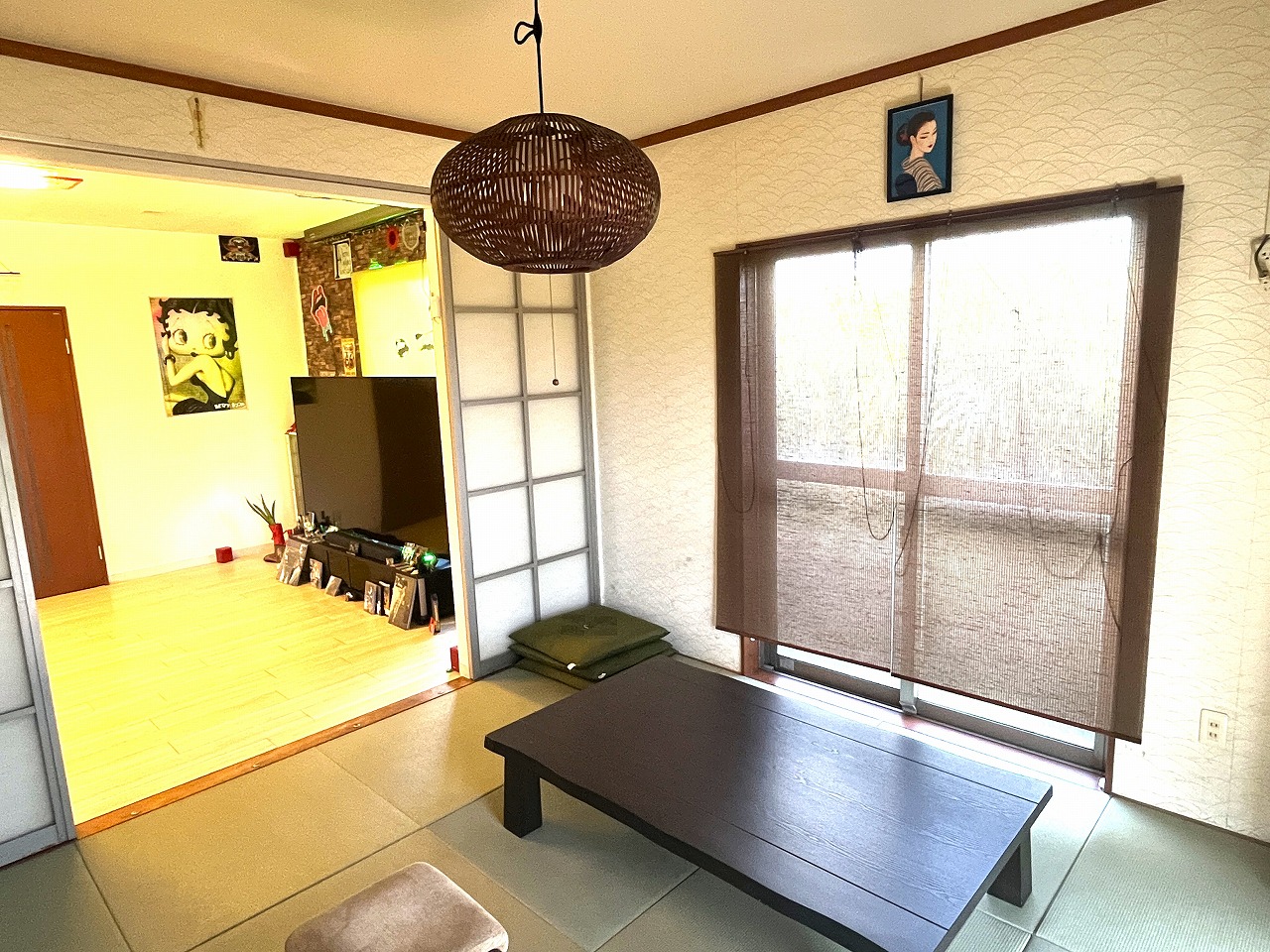 下地与那覇 来間大橋近く　RCB造平屋建/2世帯＋離れ 建物34.5坪 土地300坪