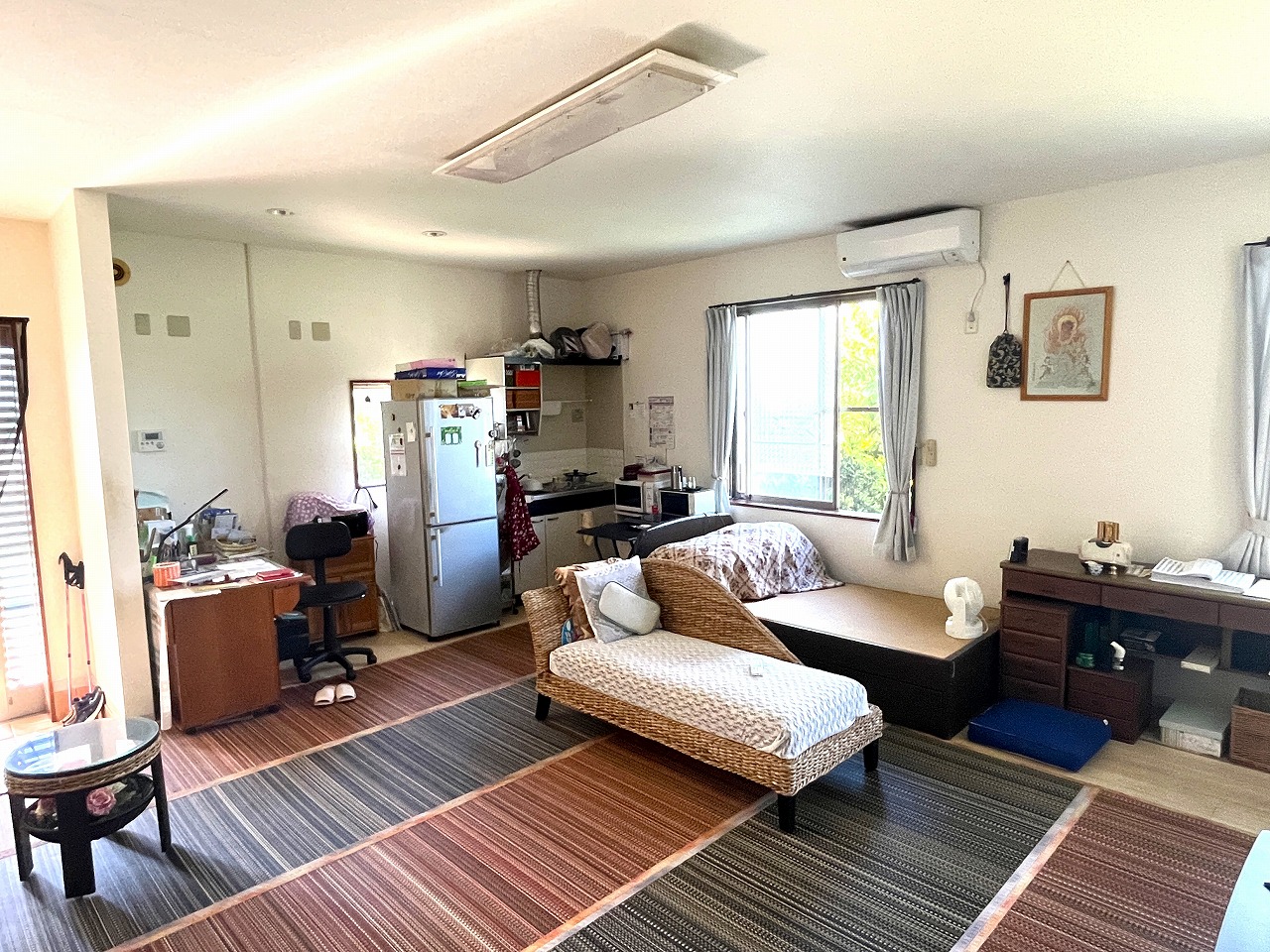 下地与那覇 来間大橋近く　RCB造平屋建/2世帯＋離れ 建物34.5坪 土地300坪