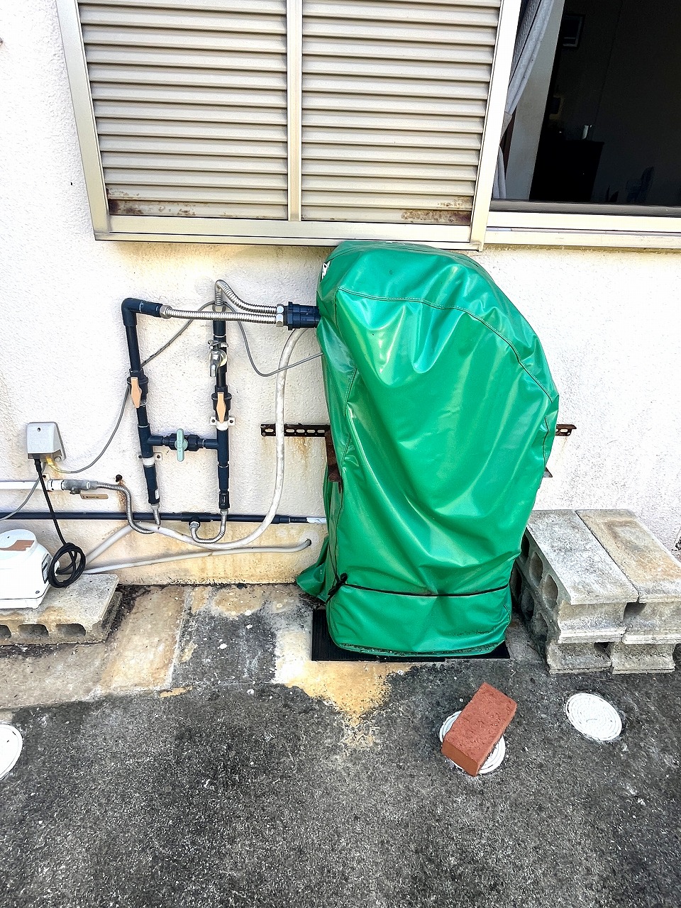 下地与那覇 来間大橋近く　RCB造平屋建/2世帯＋離れ 建物34.5坪 土地300坪