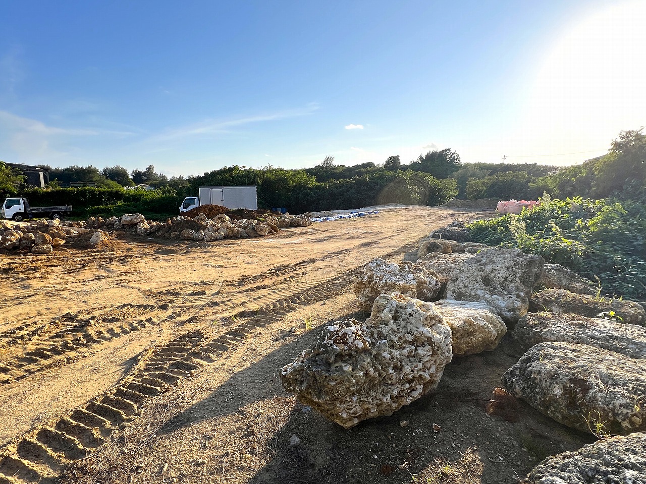 伊良部長浜　海峡を望む半島を独り占め　654坪　原野