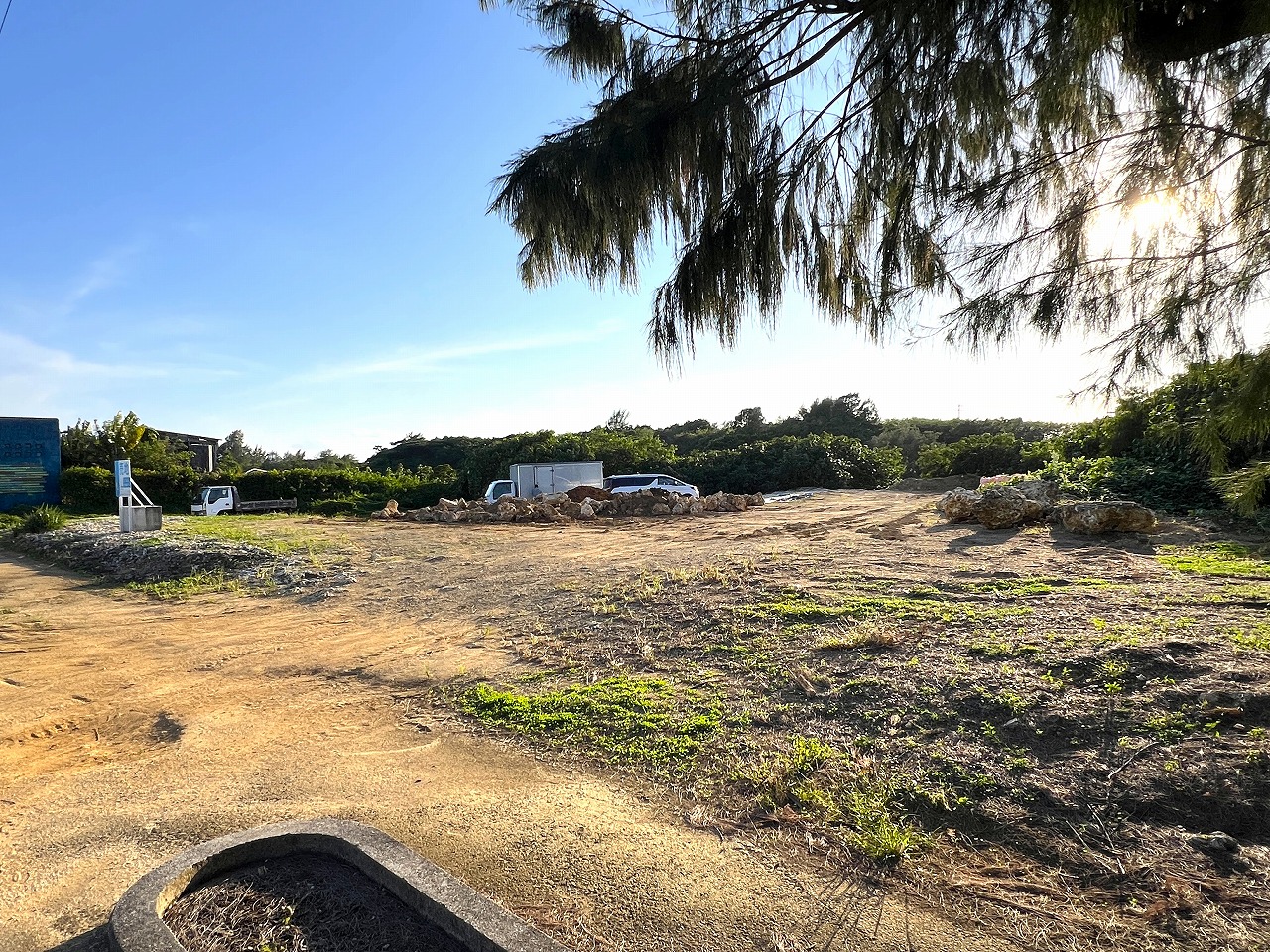 伊良部長浜　海峡を望む半島を独り占め　654坪　原野