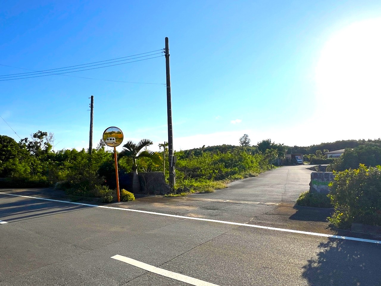 伊良部国仲　海峡に面した土地　710坪　原野