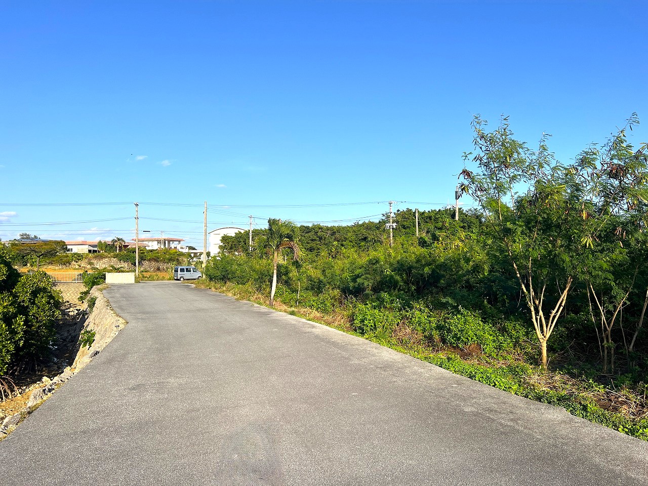 伊良部国仲　海峡に面した土地　710坪　原野