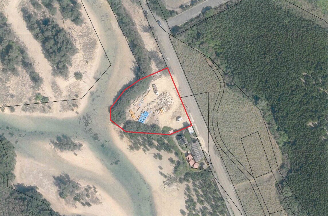 伊良部長浜　海峡を望む半島を独り占め　654坪　原野