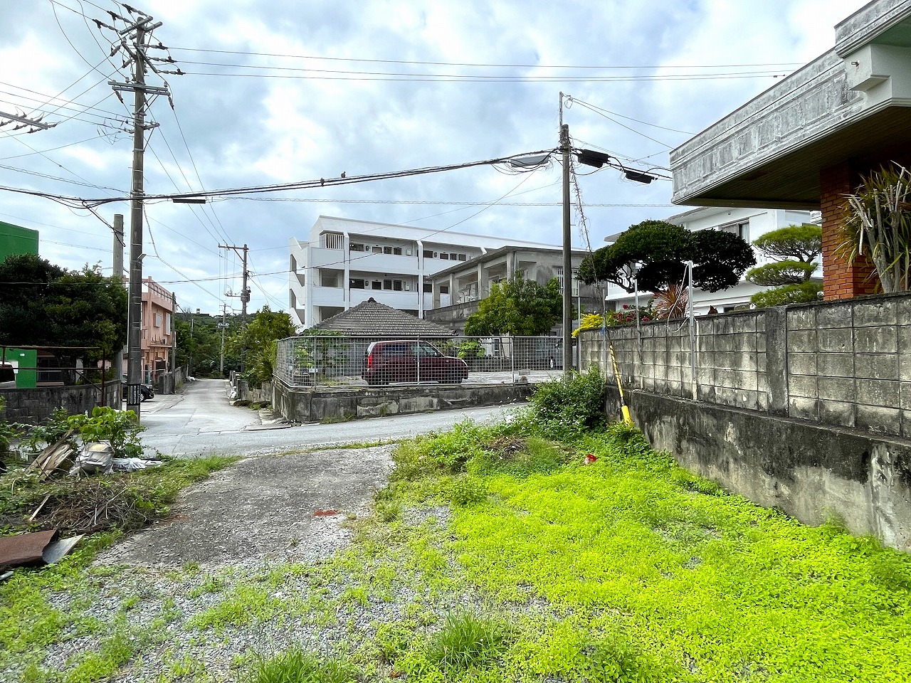 平良下里　カママミネ公園近く　更地引渡相談可　115坪　宅地