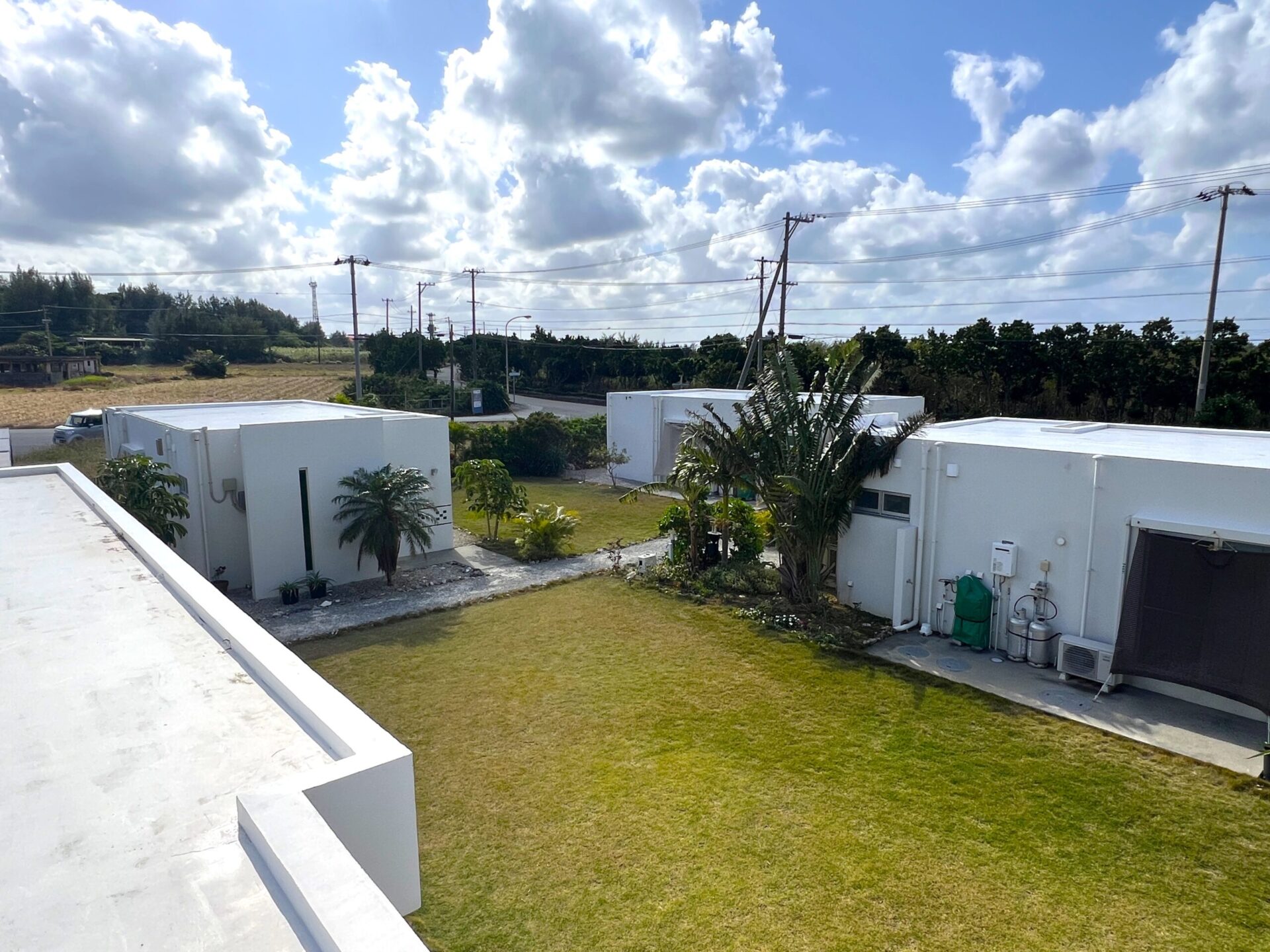 平良狩俣　平屋4棟CB造 1LDK×3棟・2LDK×1棟　建物71坪 土地418坪