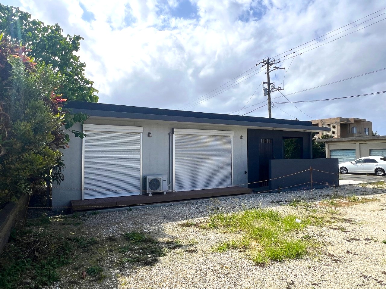 東仲宗根添　築浅　RC造平屋建3LDK　建物25坪　土地162坪