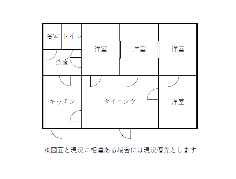 城辺長間　リフォーム済み　RC造平屋建5K　建物22坪　土地98坪