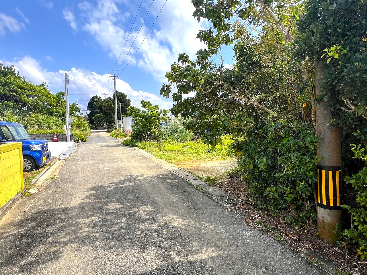 下地与那覇　サニツ浜近く集落内　91坪　宅地