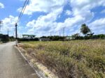 【分筆可能】下地与那覇　サニツ浜近く　集落内の角地　214坪　畑