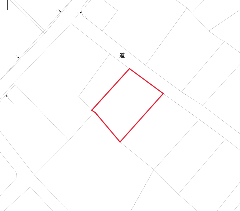 下地与那覇　サニツ浜近く集落内　91坪　宅地