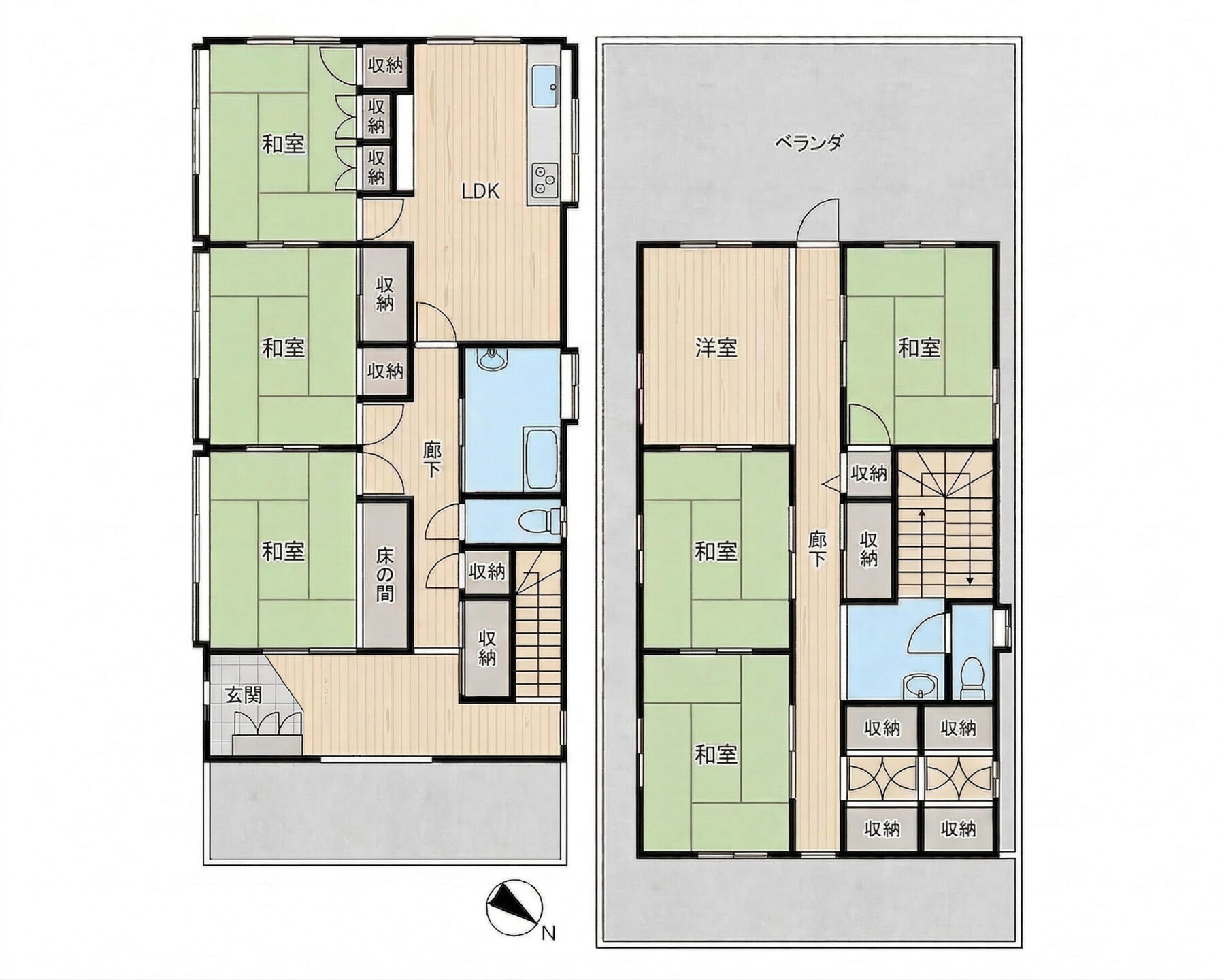 平良下里　平一小・下里大通り入口近く店舗住宅　建物58坪　土地76坪