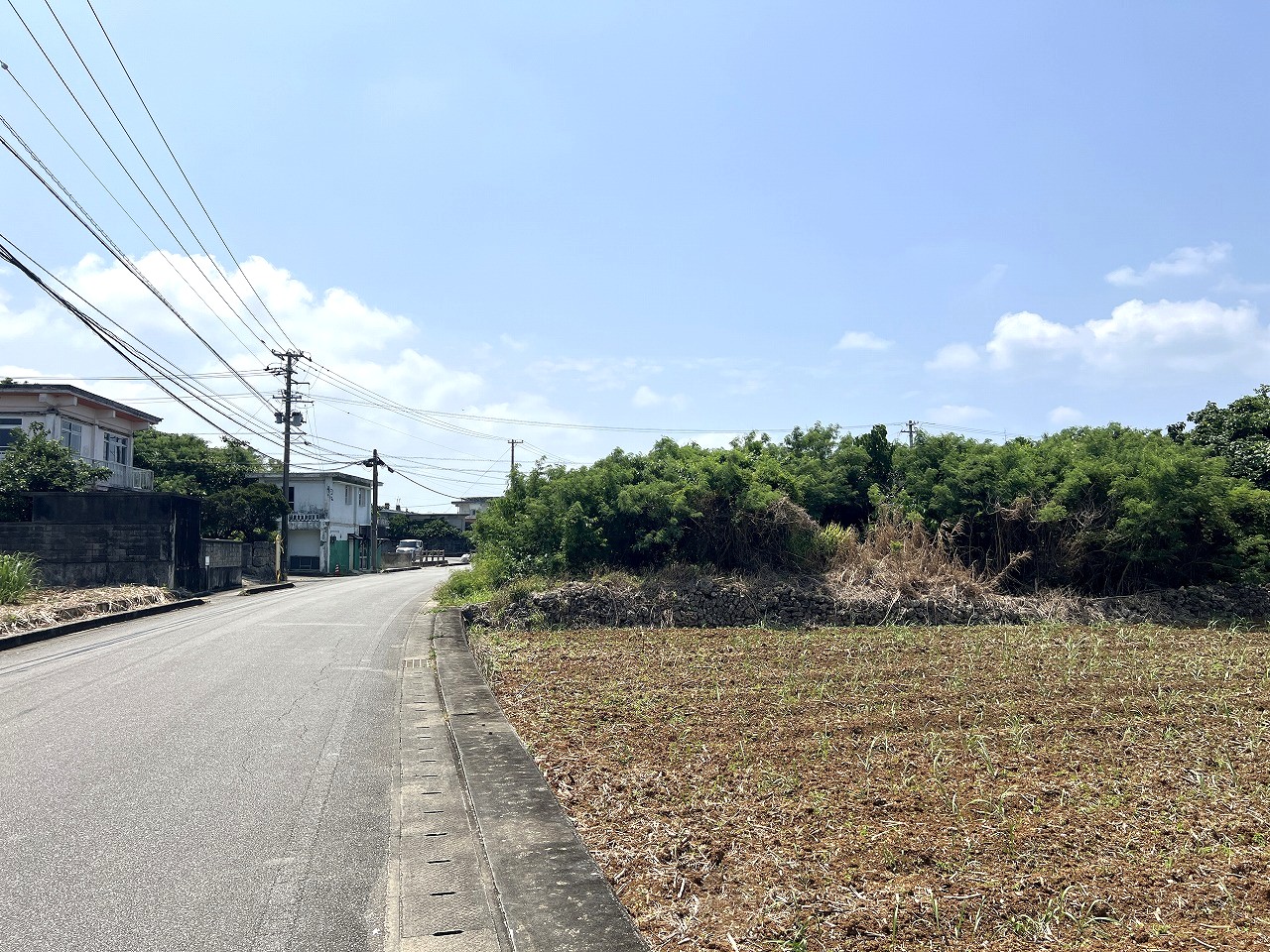 伊良部　長浜多目的施設バス停伊良部前　145坪　畑