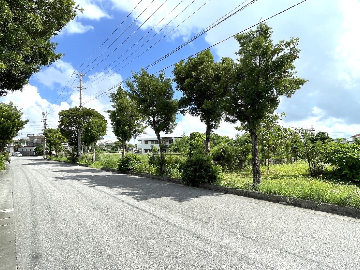平良西仲宗根　北中近く　角地　約500坪　畑
