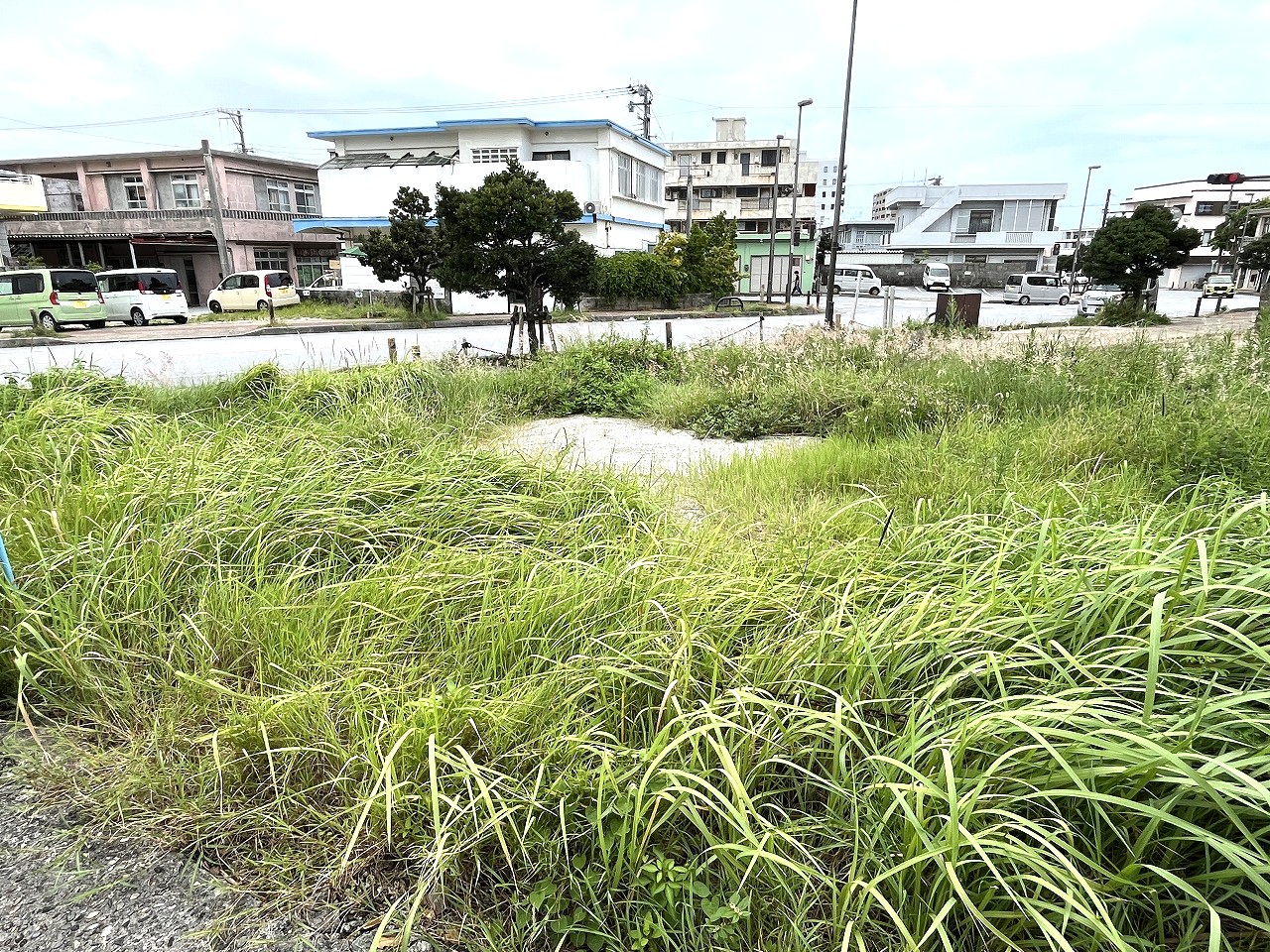 平良東仲宗根　旧市役所近く　約75坪　宅地