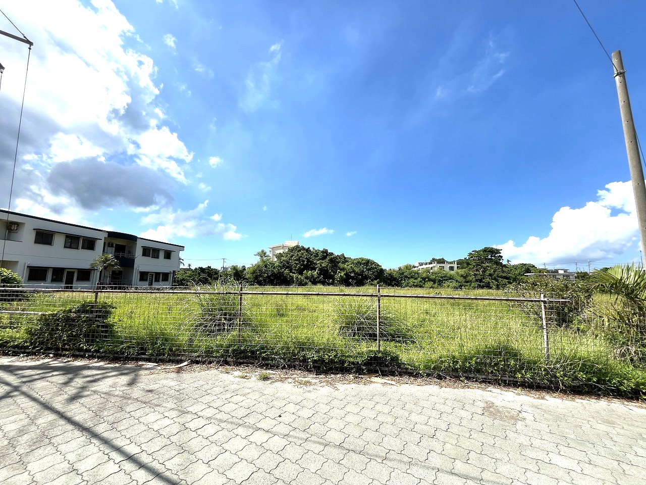 平良西仲宗根　北中近く　角地　約500坪　畑